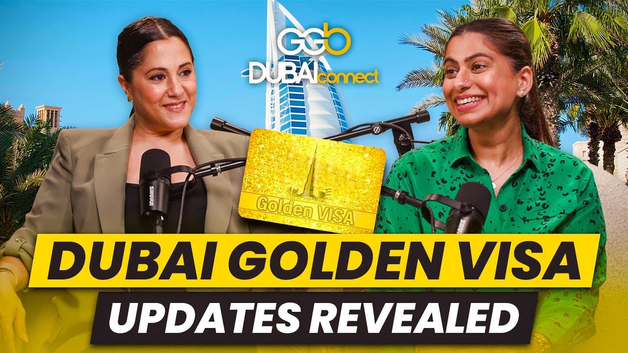 Episode thumbnail: Latest Dubai GOLDEN VISA Updates Revealed (It Can Help You!)