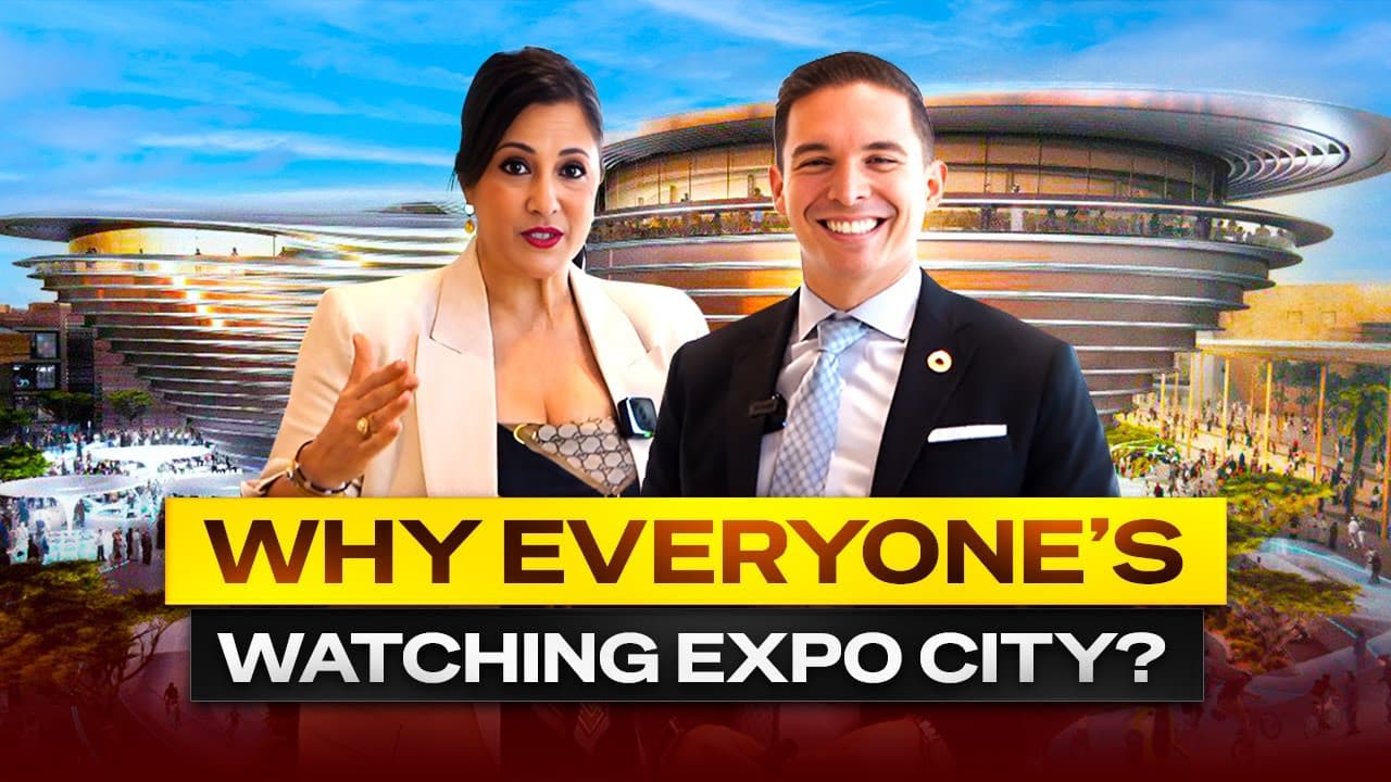 Episode thumbnail: Why Invest in Expo City Dubai Real Estate? | 2025 Growth & Smart City Investment Opportunities
