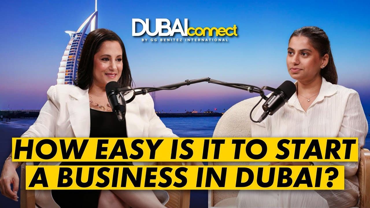 Episode thumbnail: Set Up A BUSINESS And A BANK ACCOUNT In Dubai As A Foreign Resident.