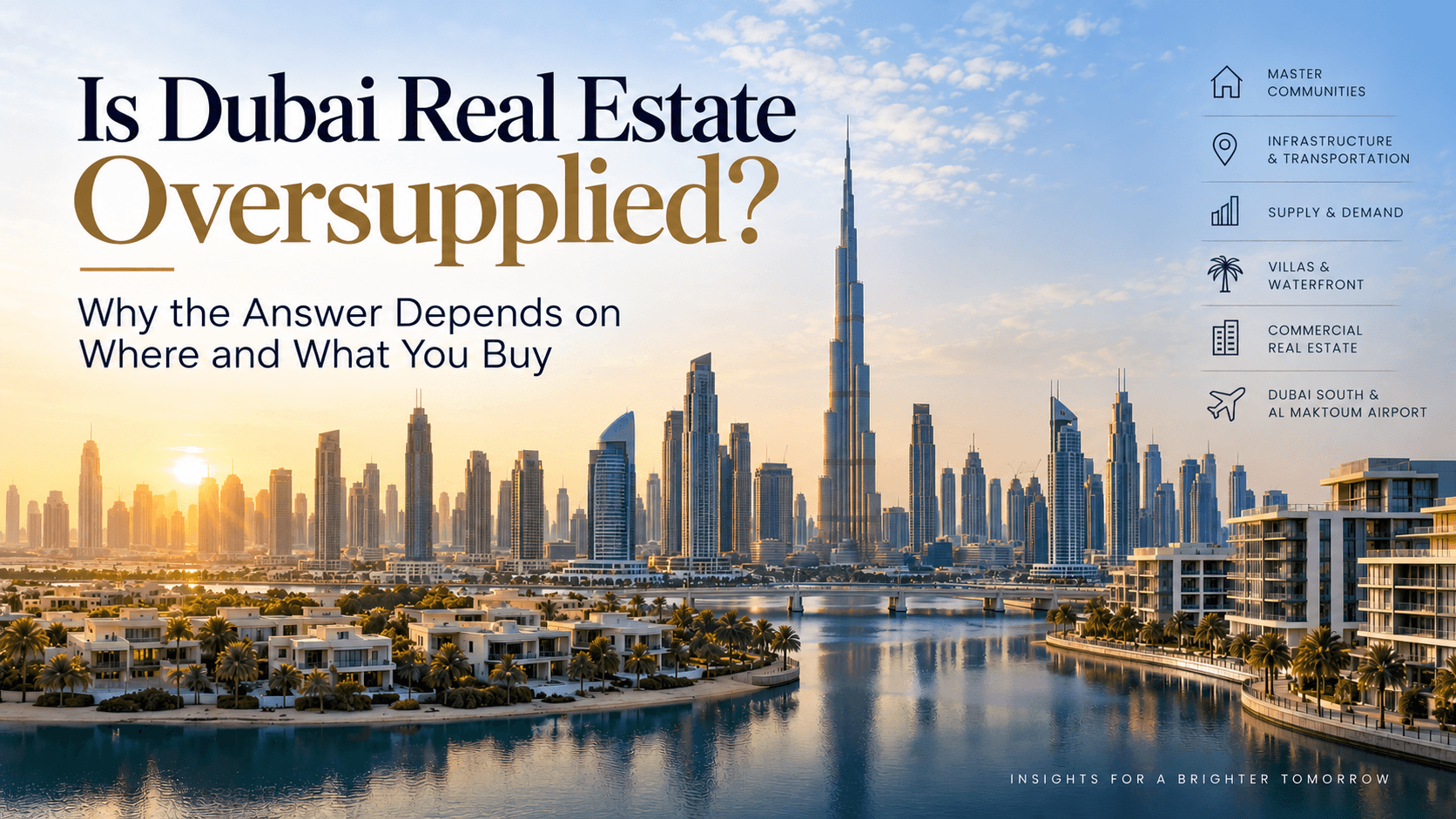 Is Dubai Real Estate Oversupplied? Why the Answer Depends on Where and What You Buy