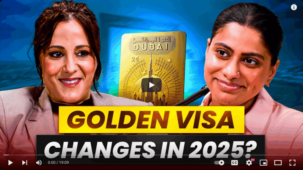 Dubai Golden Visa Through Real Estate: A Guide for American Investors