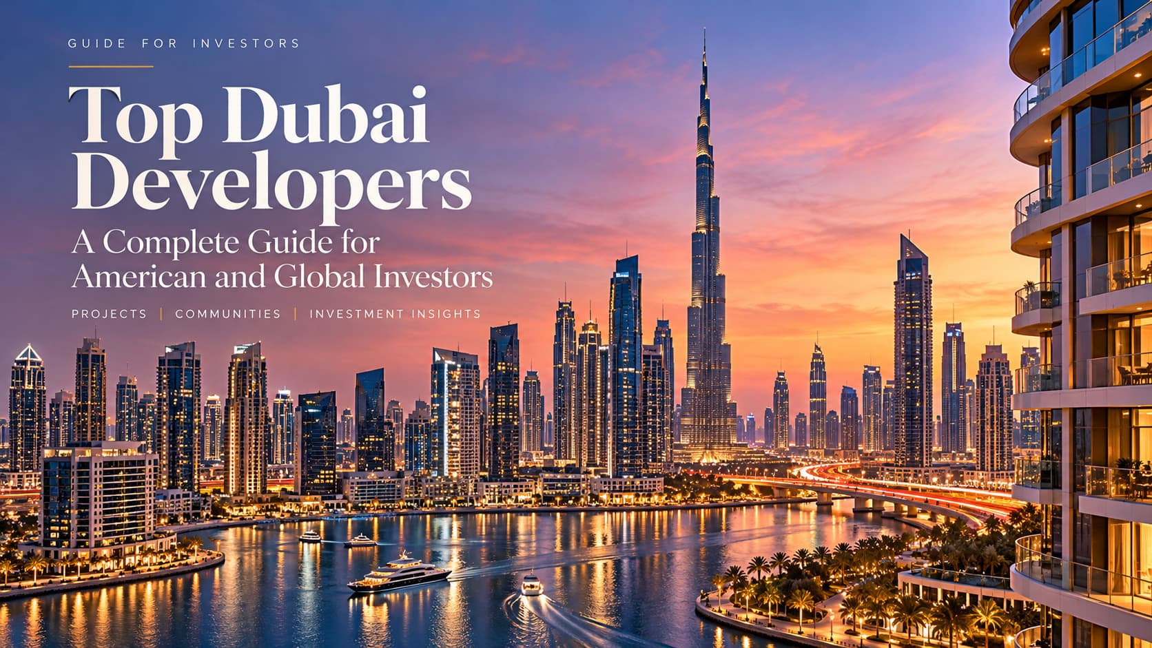 Top Luxury Real Estate Developers in Dubai: A Global Investor’s Guide for 2026