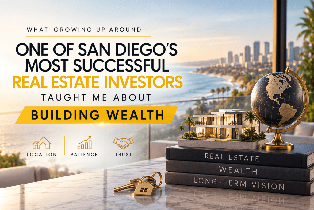 What Growing Up Around One of San Diego’s Most Successful Real Estate Investors Taught Me About Building Wealth
