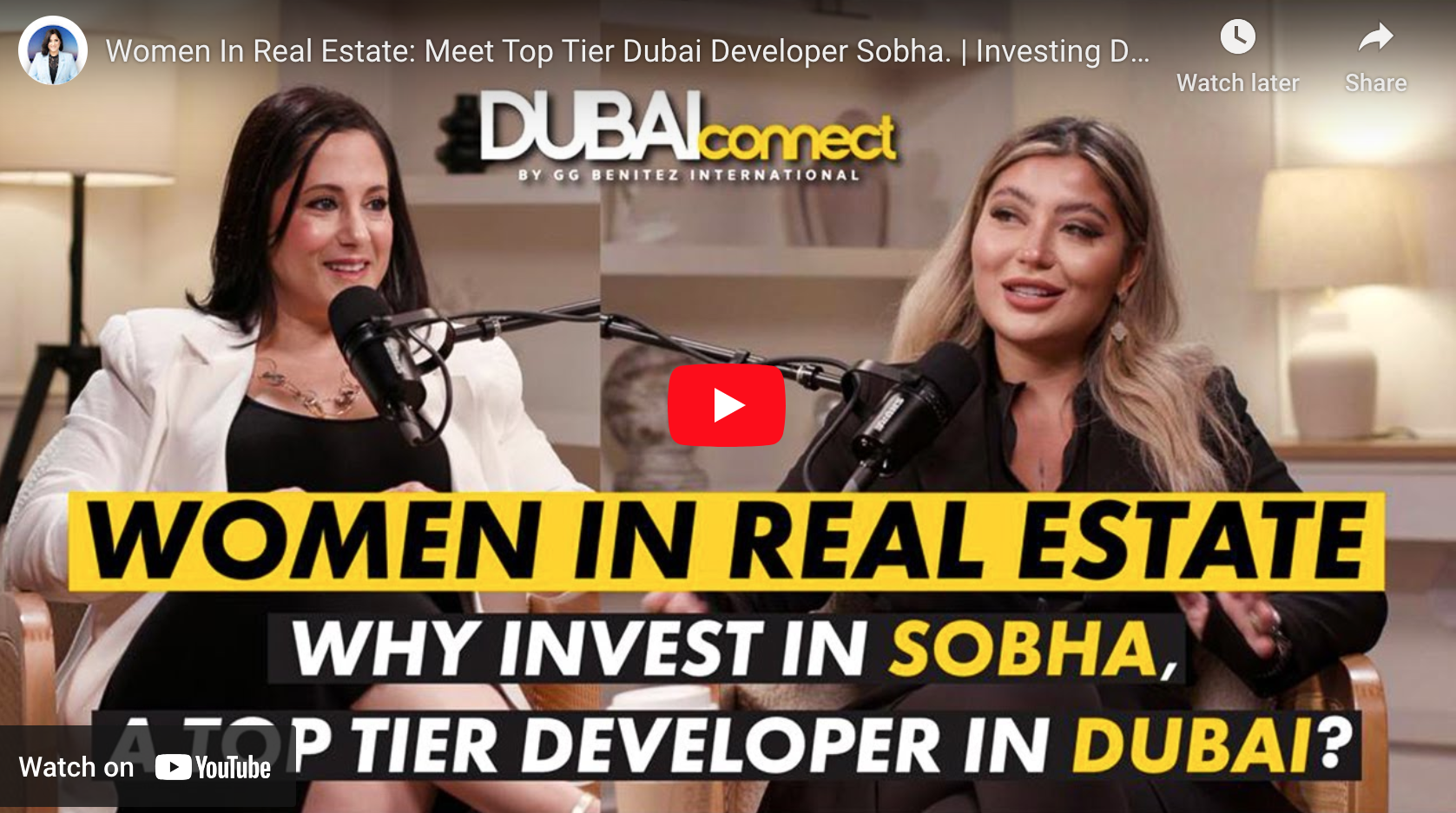 Dubai Real Estate & more with Sobha’s Ksenia Korn
